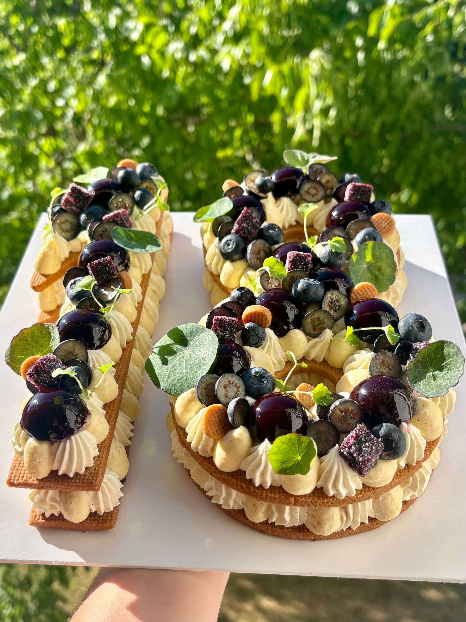 Number cake