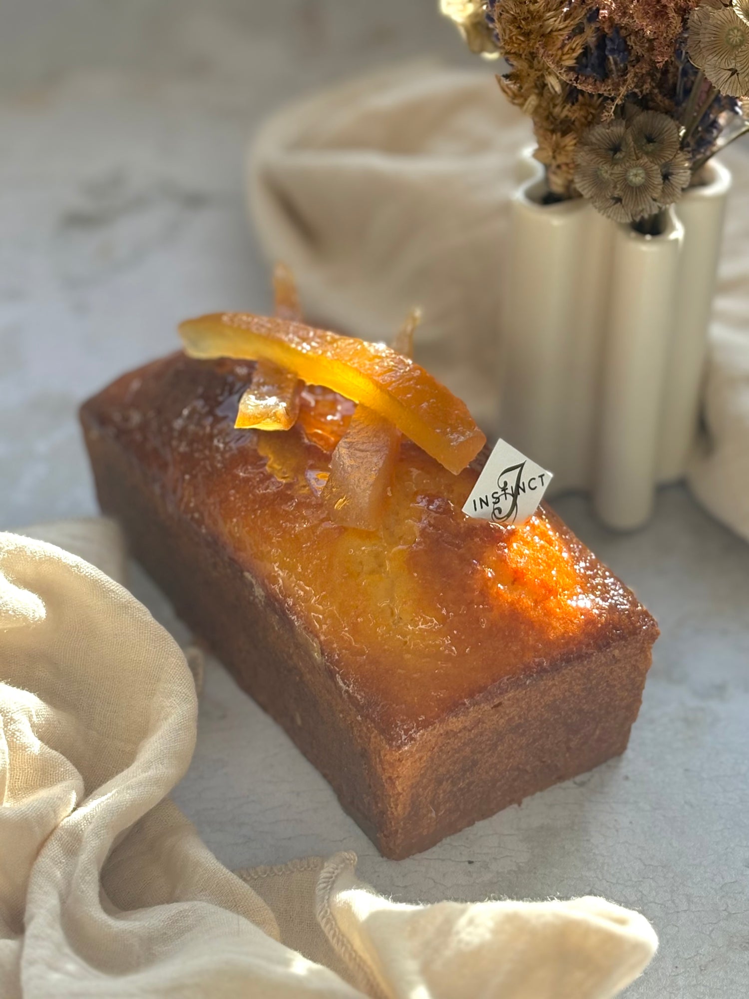 Cake aux deux citrons
