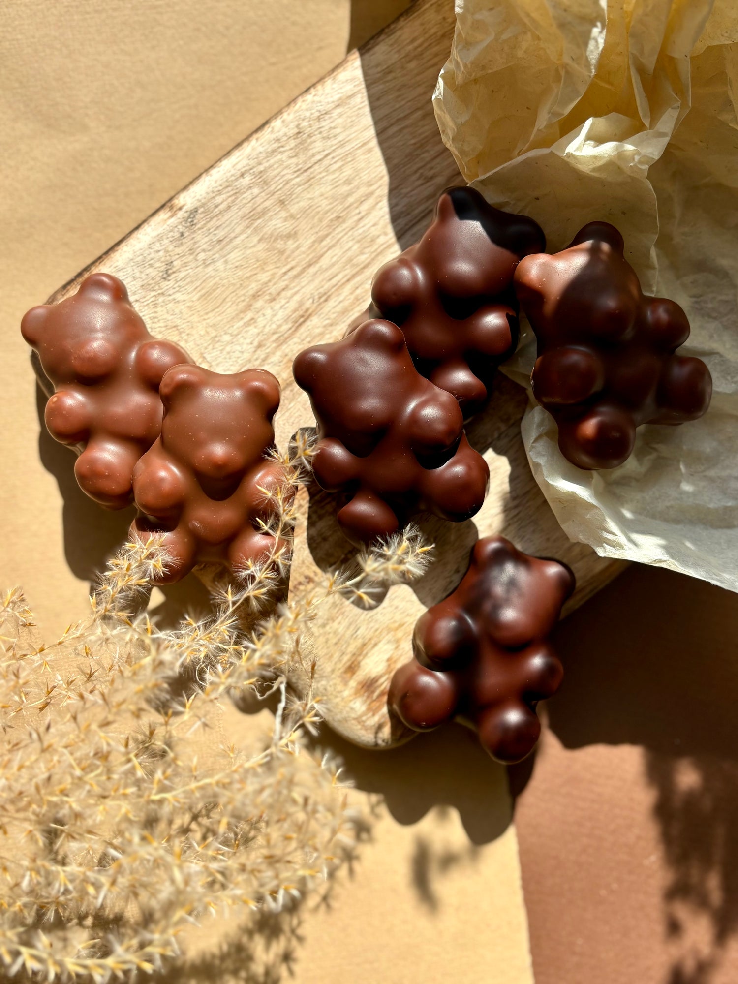 Petit Ourson Guimauve Chocolat Noir ou Lait